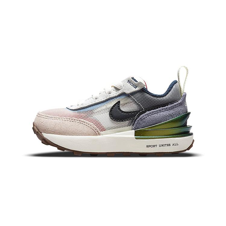 

Nike Waffle One Vintage Cushioning, Wear Resistant Low top Toddler Shoes Black, Pink, Purple, Multicolor DM5456-701 22