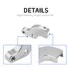 Gear Shift Neutral Assist Bracket Chrome For Harley Softail FLFB Touring Glide
