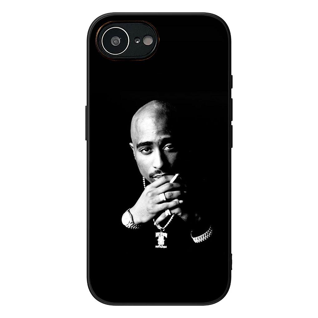 Rapper 2pacs Singer Tupacs Casing Phone Cover for Xiaomi Poco C75 C65 C71 C85 X7 X6 X5 M6 M7 F7 F8 Ultra F6 Pro Soft Case