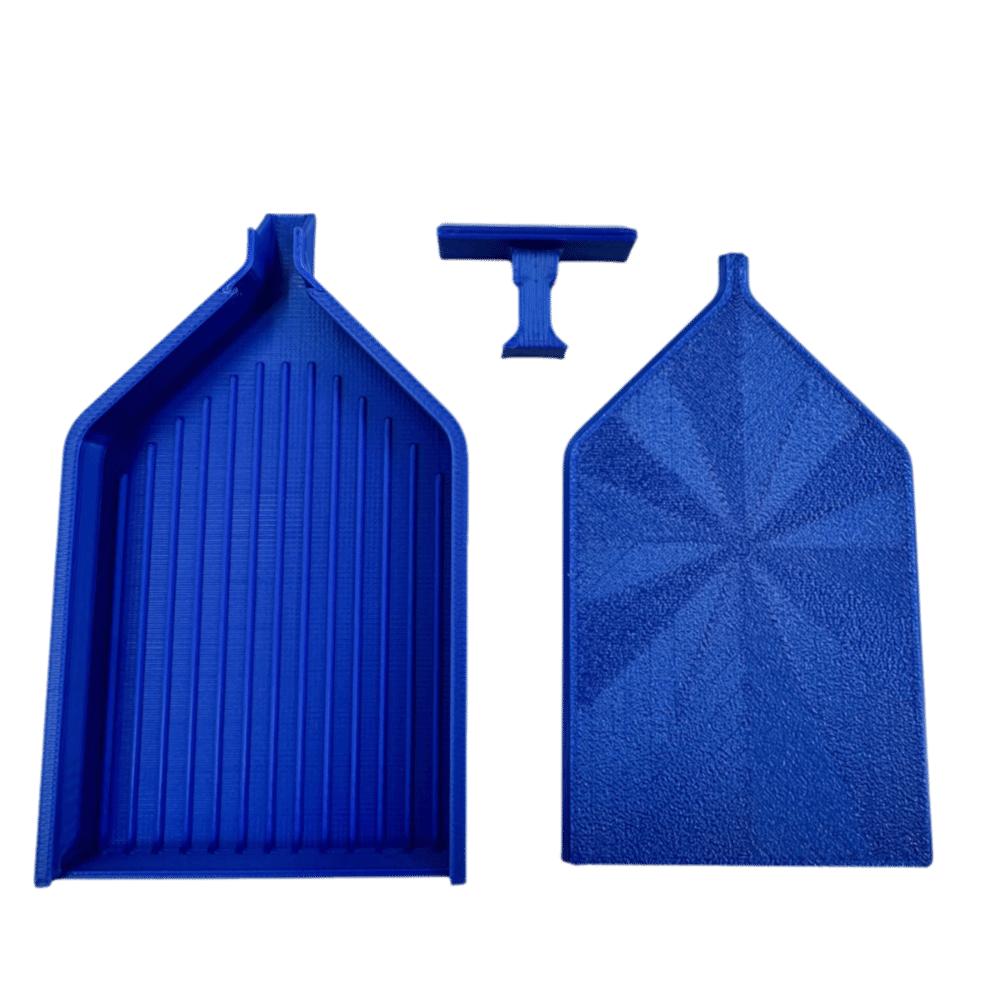 DIY Basteln Diamantmalerei Tablett Große Kapazität Perlenplatten Bohrer Aufbewahrungsbehälter Stickerei mit T-Form Pop-up Stecker