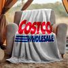 Costco Blanket Flannel Throw for Sofa, Travel, Camping, Livingroom, Office, Chair and Bed Soft and Warm Holiday Birthday gifts