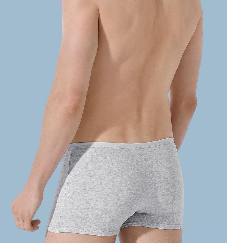 Sterile Einweg-Baumwoll-Boxershorts für Herren, Reisefreundlich, Kein Waschen nötig, Einzeln verpackt, Tragbar, Kurz.