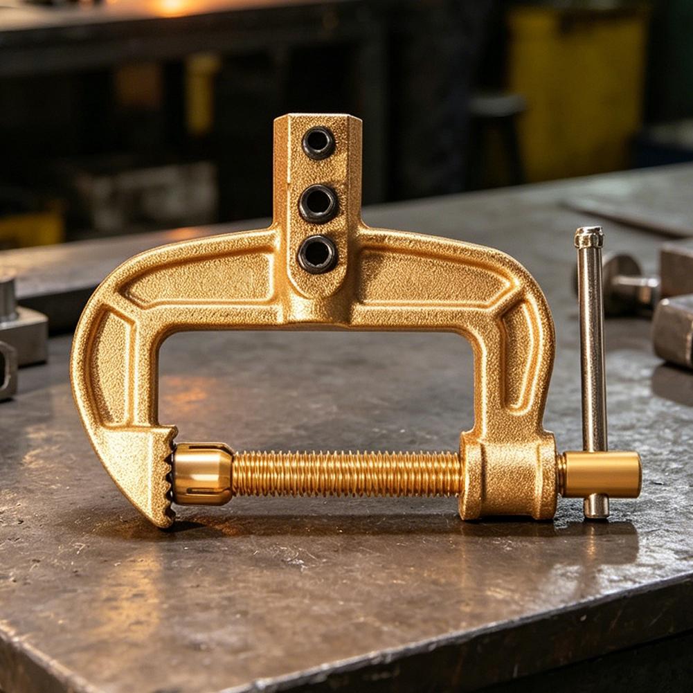 800A Brass For G-Shape Clamp,Welding Earth Clamp For C-Clamp For Welding Machine Reduce Static Electricity And Electromagnetic