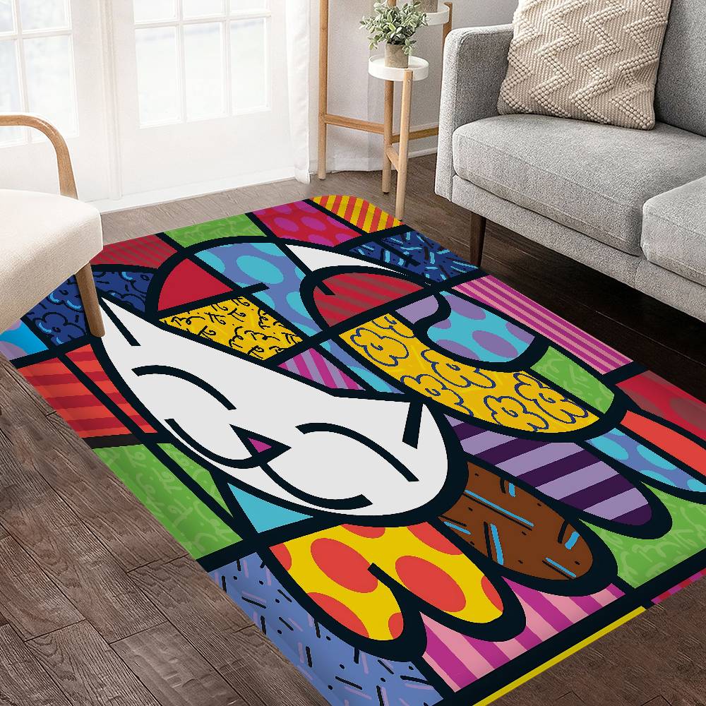 Tappetino da Bagno Britto Antiscivolo Assorbe Acqua Striscia Lunga Cuscino Tappetino da Camera Tappetino di Benvenuto
