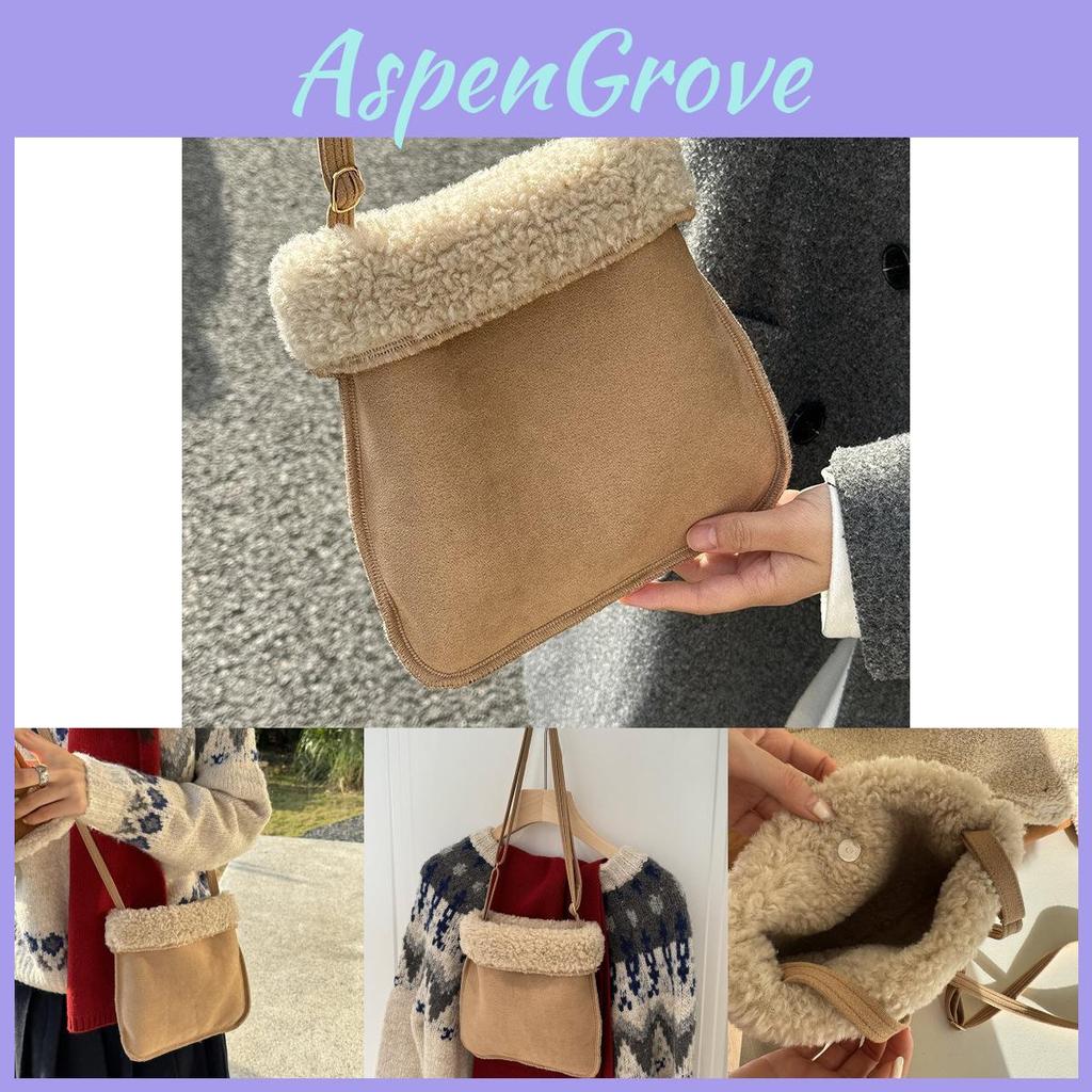 Trendy Retro Small Pu Leather Mobile Bag For Unisex Style Soft Shoulder Crossbody