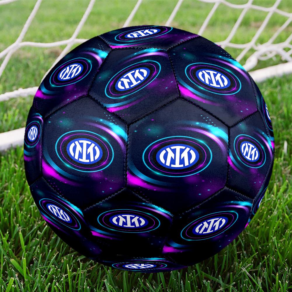 Mi-lan FC Emblem Printed No. 5 Soccer Balls, High-Quality, Anti-Slip, Protective Football, A Unique Gift , Birthdays, Christmas Gifts