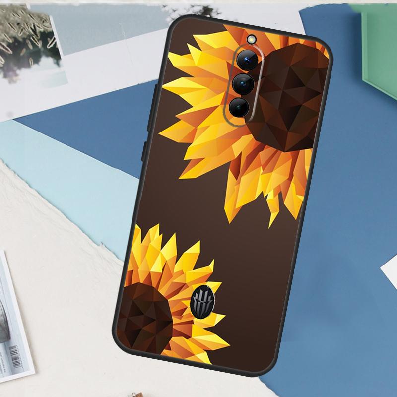 Sunflower Case For ZTE Nubia Red Magic 8S 9S 10S 10 9 8 11 Pro Plus 6 7 6S 7S Pro 5G 6R 10 Air Cover