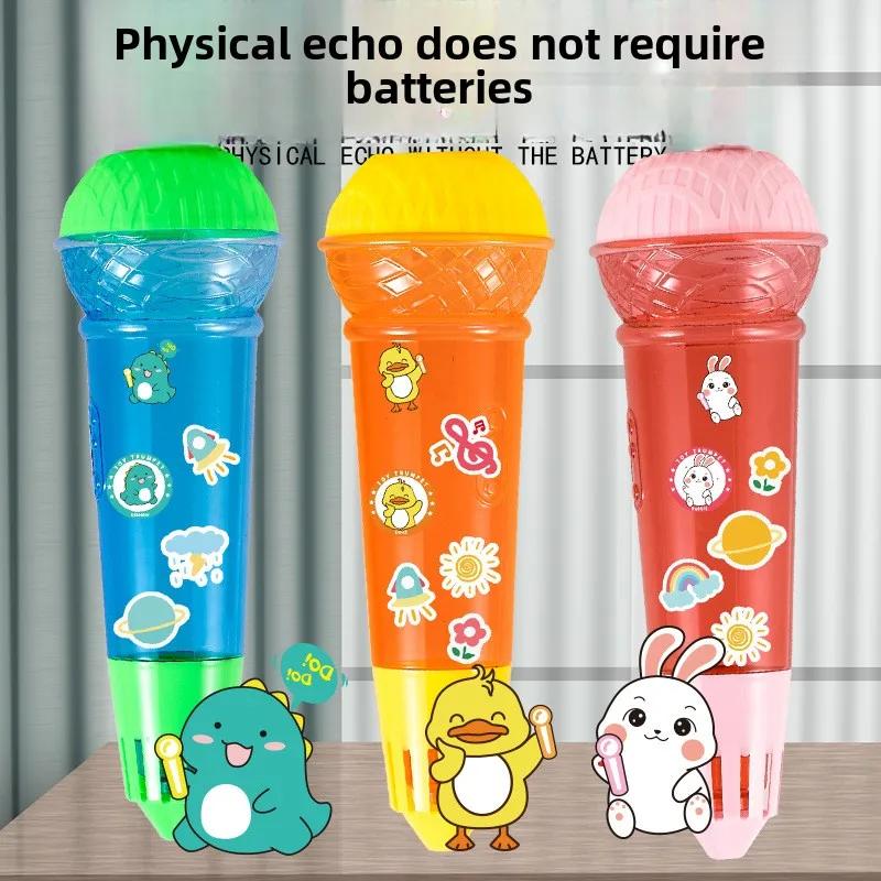 Fun Large Echo Microphone Physical Children's Echo Microphone Singing Toy 24cm Music Enlightenment Echo Production Practice