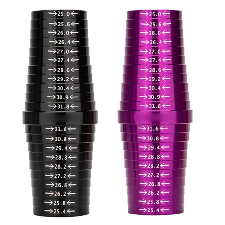 Bicycles Seats Tube Seatpost Measuring Tool Seats Tube Bicycles Seatpost Measuring Tool Aluminum Alloys Seatpost Gauges
