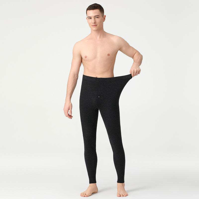 

Унисекс Леггинсы с высокой талией облегающего кроя из теплой шерсти для осени и зимы XXL