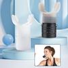 Portable Breathing Trainer with Lanyard Adjustable Resistance Men Women Oral Muscles