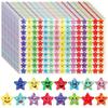 Glitter Foil Star Stickers: 15 Designs for Student Rewards