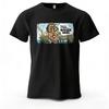 Men's T-Shirt 100% Cotton Oversized Tees Tops Streetwear Slim Round Neck Surmmer Casual Absorbent Durable Breathable Loose Fit