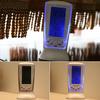 LED Digital Alarm Clock with Blue Backlight Electronic Calendar Thermometer Gift