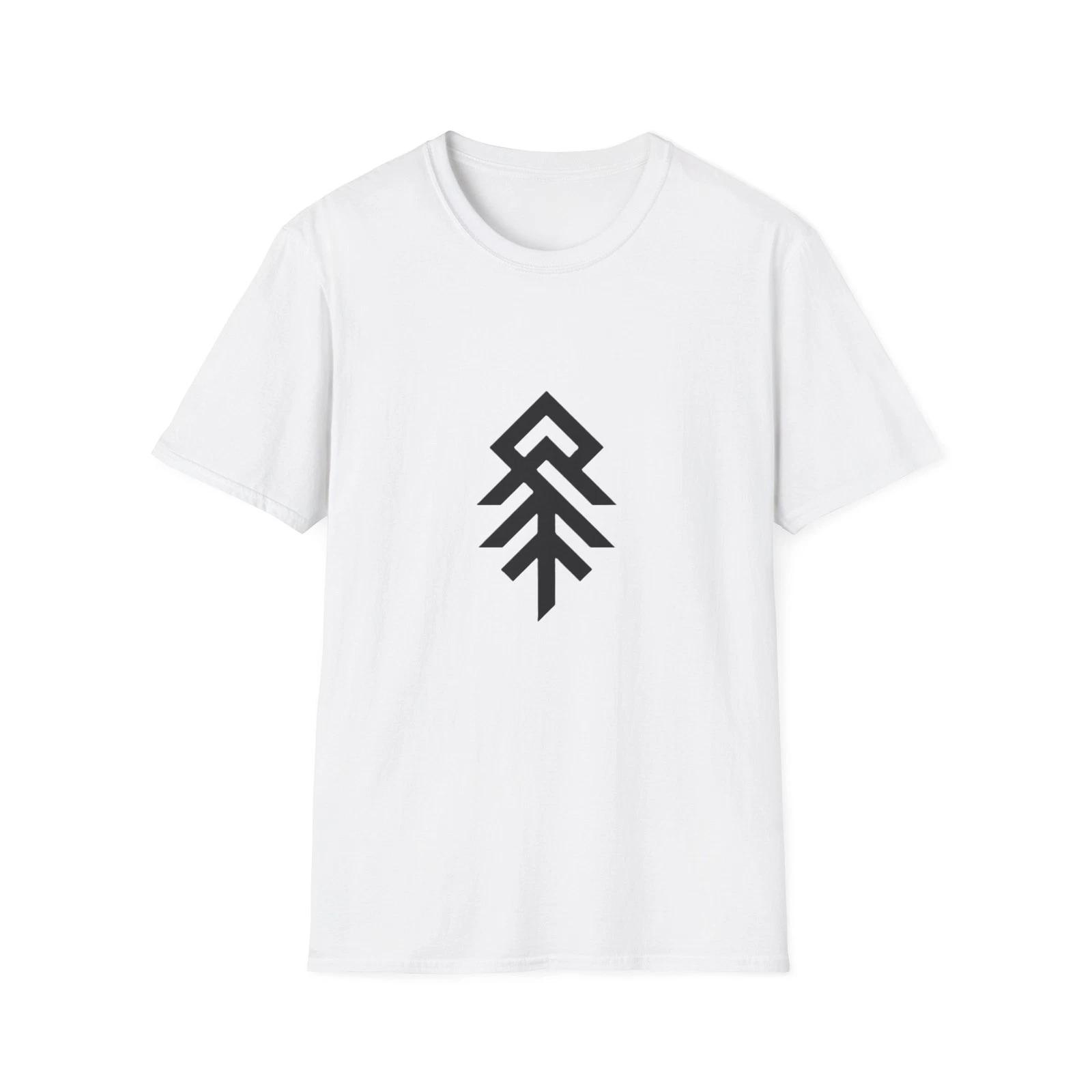 

CHOSEN BY THE SYMBOL T-Shirt | Minimal Runes Logo 2XL