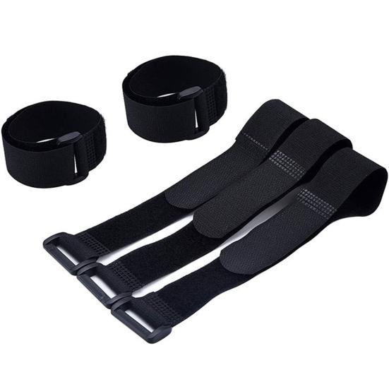 5 sztuk Paski mocujące z zapięciem na rzep Plastikowa klamra Mocne przyleganie Odporne na zużycie Wielofunkcyjne Akcesoria mocujące