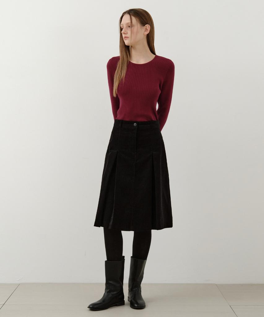 Wednesday Oasis For Woman Jane Round Neck Washable Knit_Red(Wc25-Kn34)