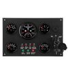 Boat Instrument Panel 120km Speed Water Oil Level Pressure Water Temperature Time Clock Display Voltage Alarm for RV