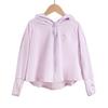 Kinder Bär Eis Seide Sonnenschutz Kapuzenpullover UPF50+ Leichte Atmungsaktive UV-Schutz Sommerjacke für Jungen und Mädchen