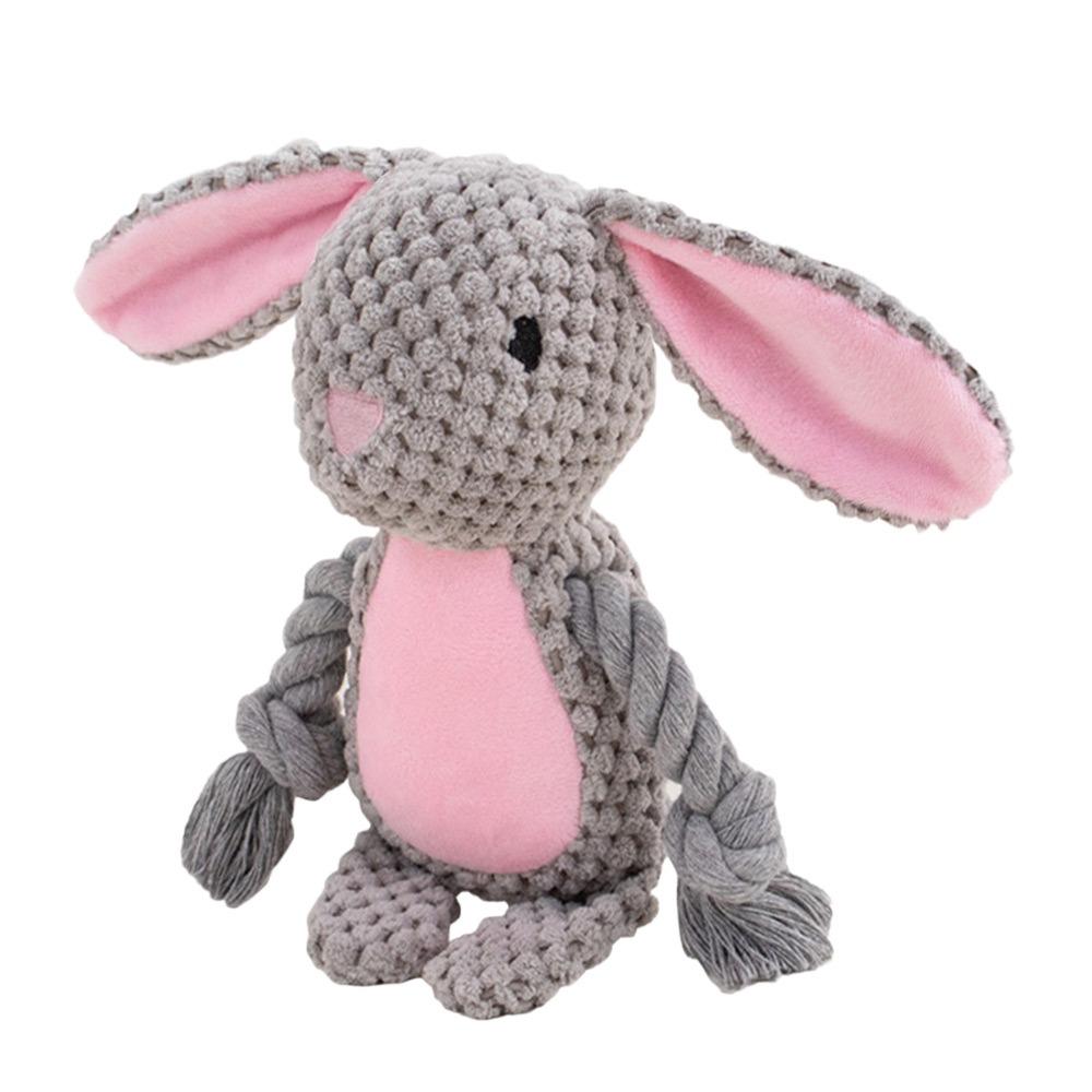 Plush Puppy Chew Toy Creative Squeaky Plush Dog Toys Funny Training Dog Accessories Dog