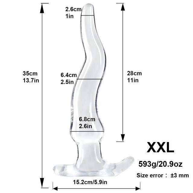 Anal Plug Stimulate Soft Silicone Dildo Female Masturbator Vagina G-Spot Massager Anus Dilator Sex Shop Male Prostate Massager