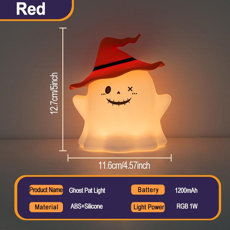 

Halloween LED Night Lights RGB Touch Switch For Living Room Bedroom Party Ambient Spooky Lighting