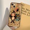 Sailor Retro Art Case For iPhone 16 15 14 Pro Max Plus 13 12 11 Pro Max Mini Phone Cover