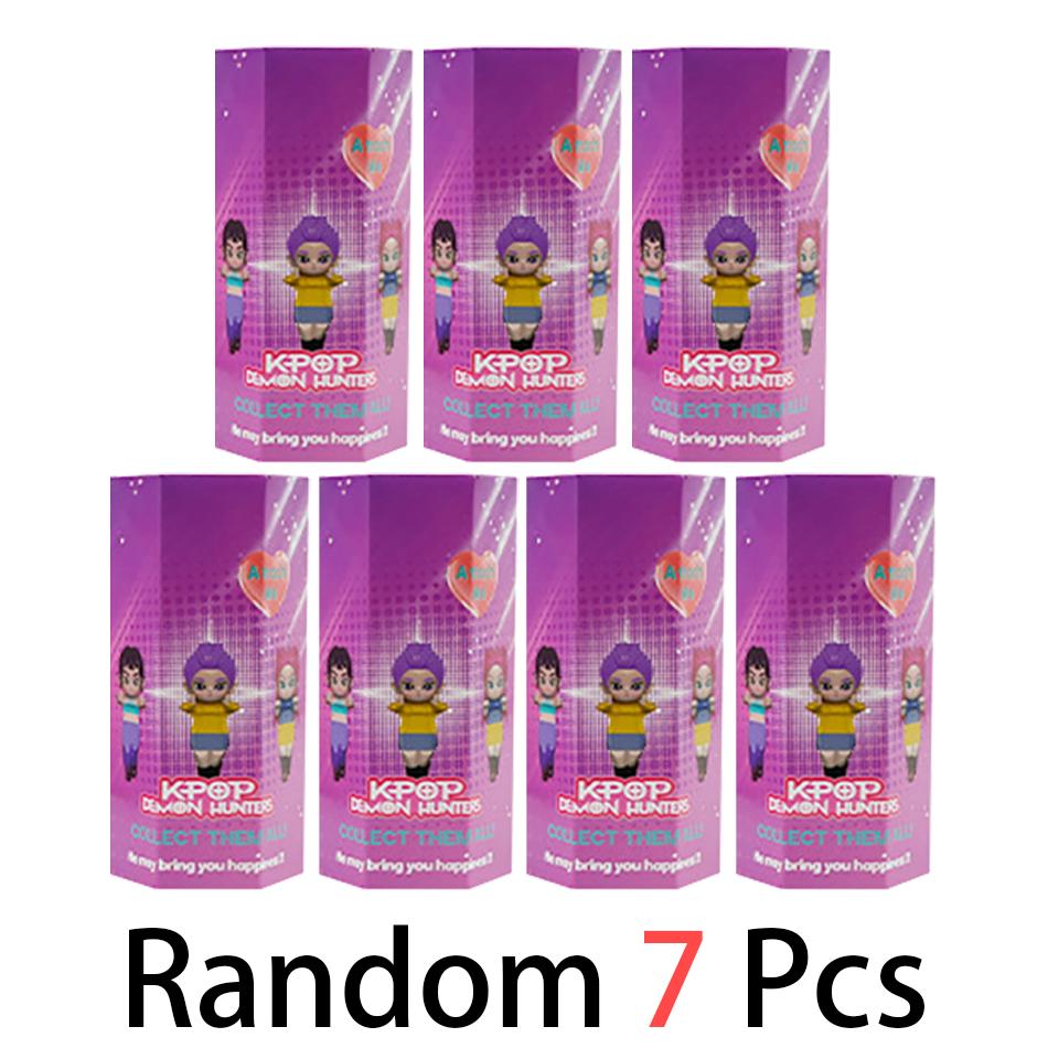 Kpop Demon Hunters box series Figure Model Toy Cartoon Gaming Peripherals Desk Decoration Halloween/Christmas for Kid GiftK