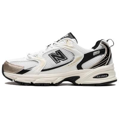 Zapatillas unisex 530 White Light Gold en dorado claro metalizado MR530TC