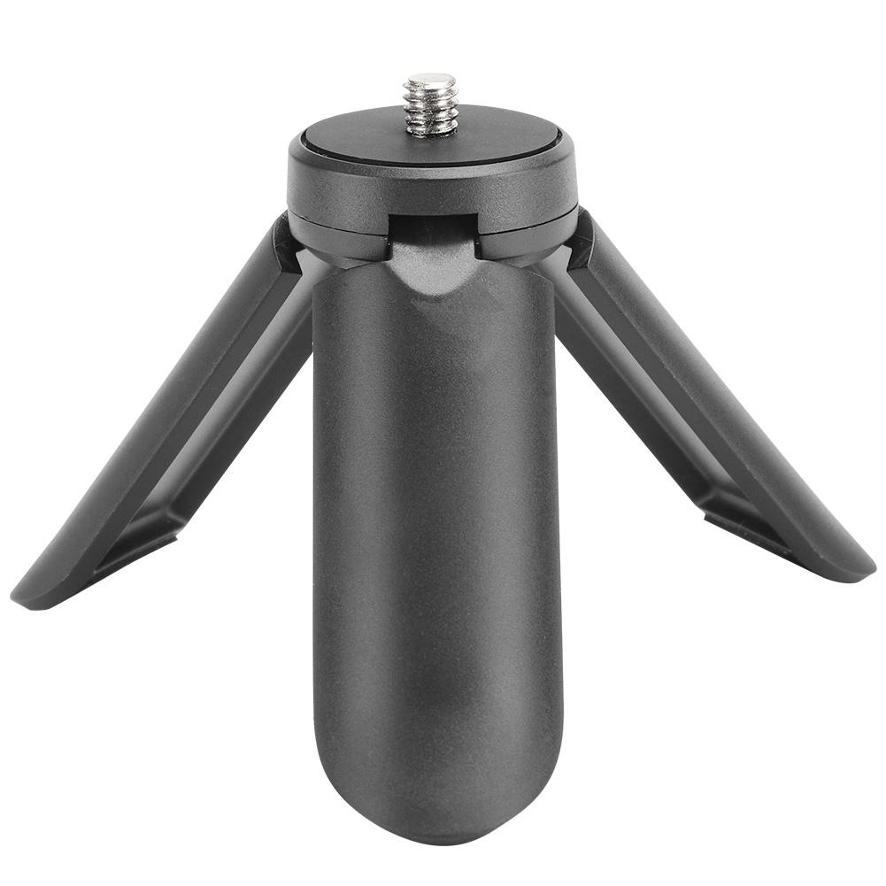 Non-Slip Desktop Tripod with 1/4 inch screw   for Smartphone Action Camera Holder(Black )
