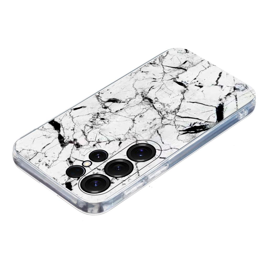 For Samsung Galaxy S24 Ultra Case Marble Pattern Printing Soft TPU Phone Cover
