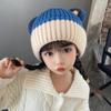 Children's Knit Wool Hat - Warm, Thick Winter Hat for Boys and Girls with Ear Protection