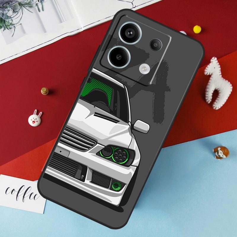 JDM Legend Drift Car Case For Xiaomi Redmi Note 14 Pro 13 12 11 10 15 Pro Plus Redmi 15 14C 10C 12C 13C 15C Cover