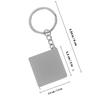 1Pcs 1M Premium Metal Tape Measure Keychain Compact Portable Retractable Measuring Tool Clear Scale Ergonomic Grip for Daily Use