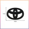 1Pcs Car Steering Wheel Emblem Badge Decal Sticker Auto Styling Decor Fit For Toyota Fortuner Chr Verso Prius Hiace Yaris Trd Corolla