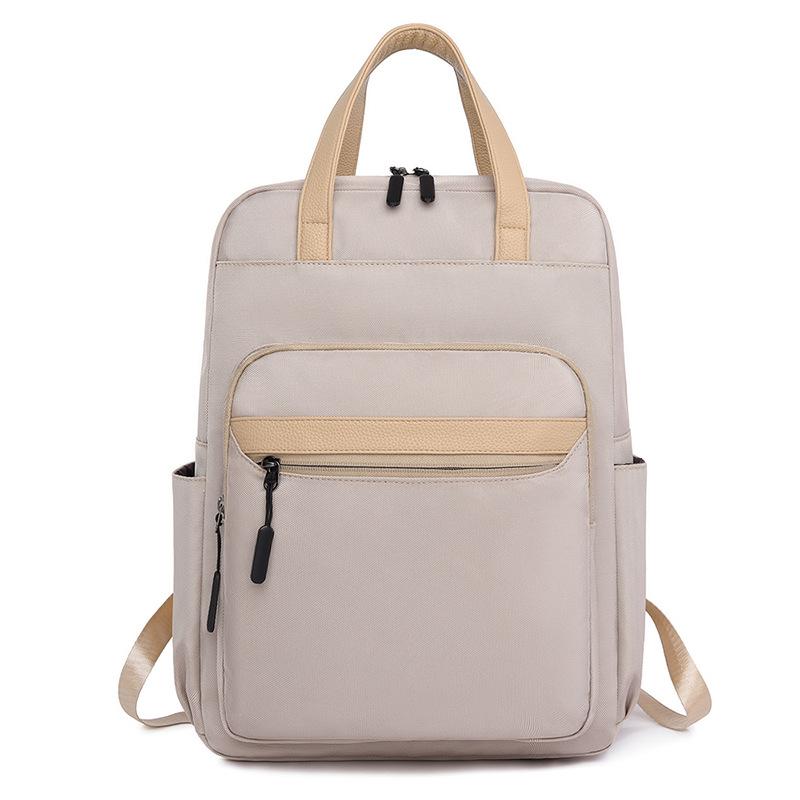 Lightweight and Burden-reducing Student Schoolbag Anti-splash Large Capacity Simple Women's Backpack Computer Backpack Wear-resistant Multi-function