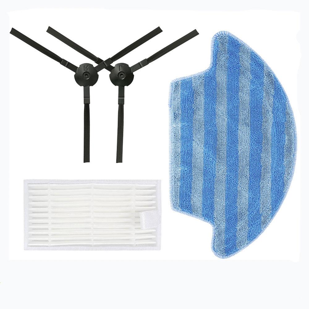 For Chuwi iLife V55 Pro HEPA Filter Side Brush Mop Cloth  Robot Vacuum Cleaner Replacement Spare Parts Accessories