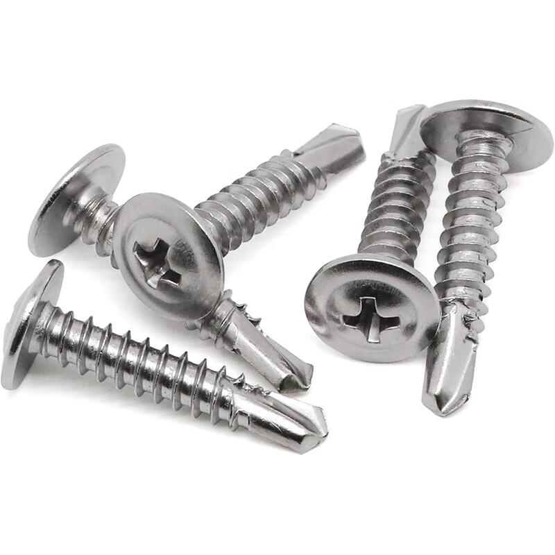 Feiquan Phillips Large Flat Head 410 Stainless Steel Self-Drilling Screws