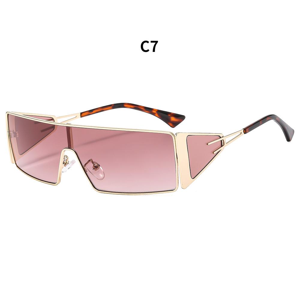 

Женские солнцезащитные очки, новые металлические солнцезащитные очки, модные и технологичные солнцезащитные очки