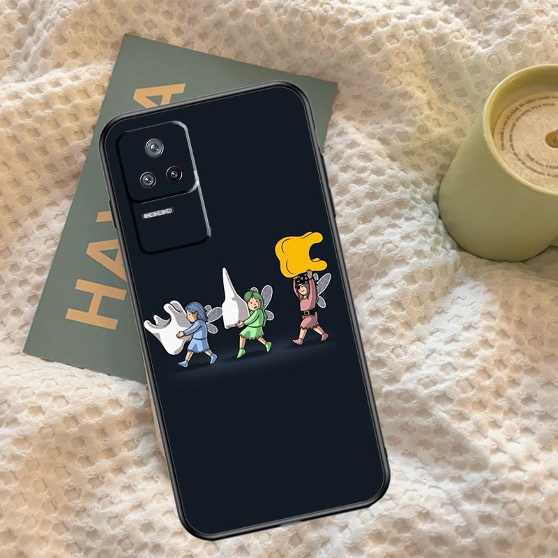 Dentist Tooth Case For Xiaomi 13 14 15 Ultra 11T 12T 13T 14T Pro POCO X7 Pro X3 X5 F5 F6 M6 X6 Pro Cover