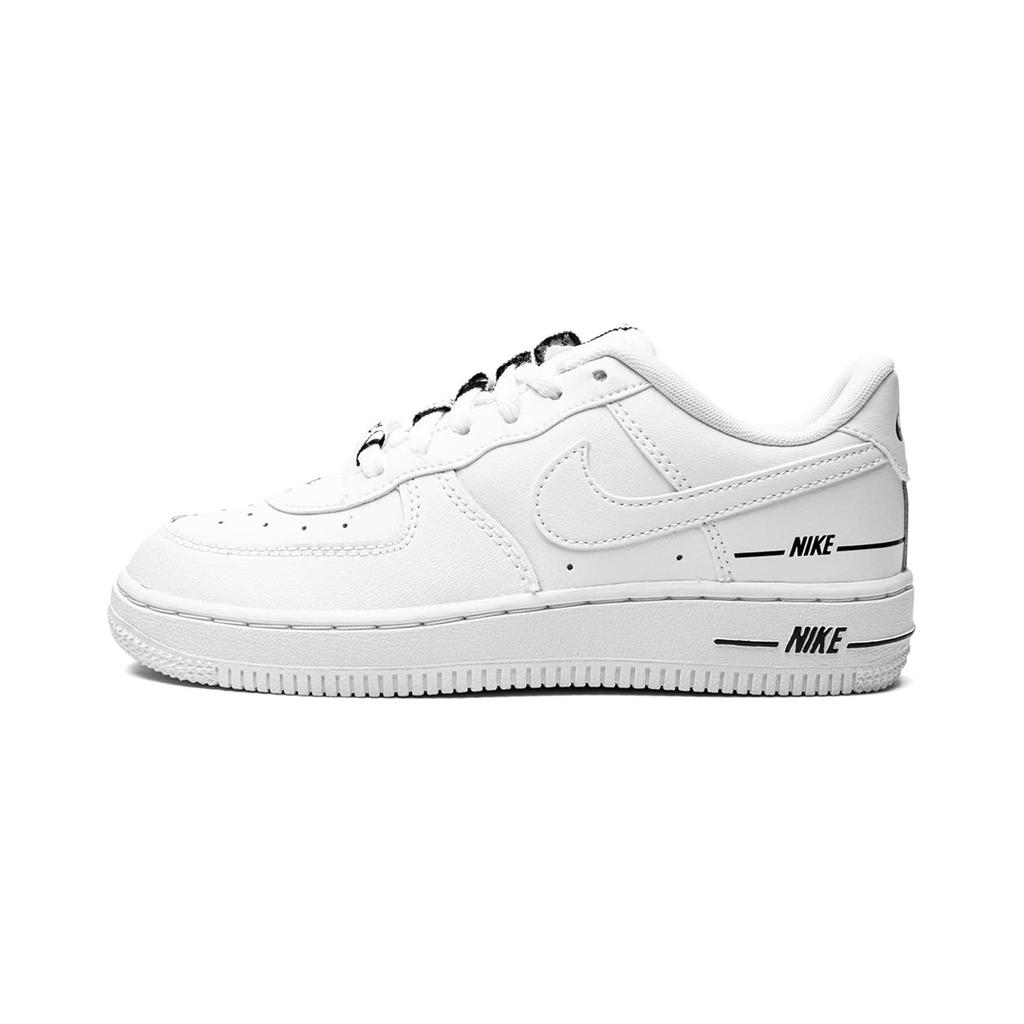 Nye Nike Air Force 1 LV8 3 Flere Logoer Hvit PS CJ4113-100