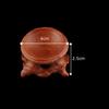 1 pz. Base per statuetta in cristallo con sfera, artigianato, ornamenti da tavolo, oggetti di scena per fotografia, supporto per pietra a sfera, supporto in legno