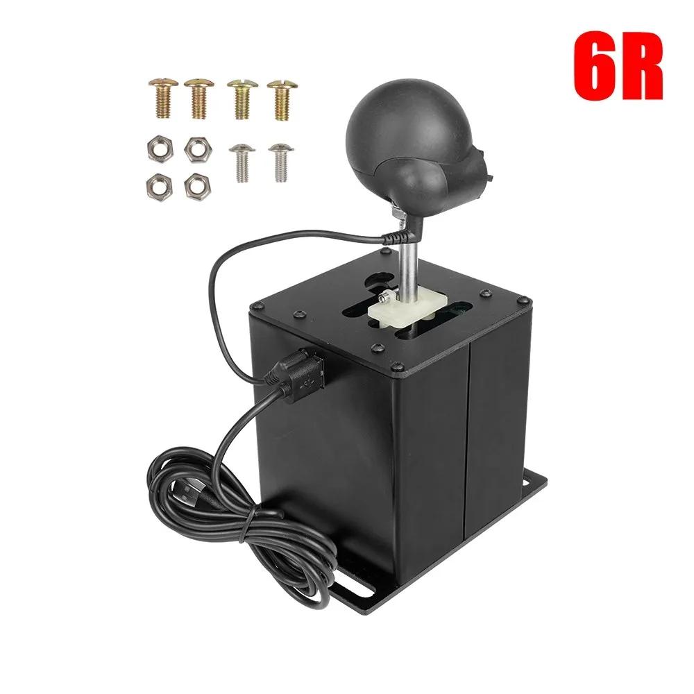 PC USB H Gear Shifter/Bracket For Logitech G29/G25/G27/G920/G923,Thrustmaster T300RS/GT,ETS2 Simracing Simulation Racing Games