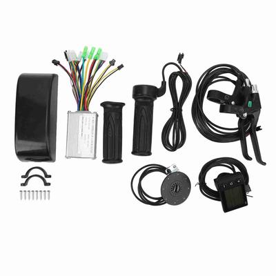 15A Controller S866 Panel Brake Handle and Twist Hand Grip Electric Bike Conversion Kit for 250W