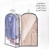 Hanging Clothes Dust Cover Waterproof Washable Dust Cover Household Suit Cover  Clothing Protection