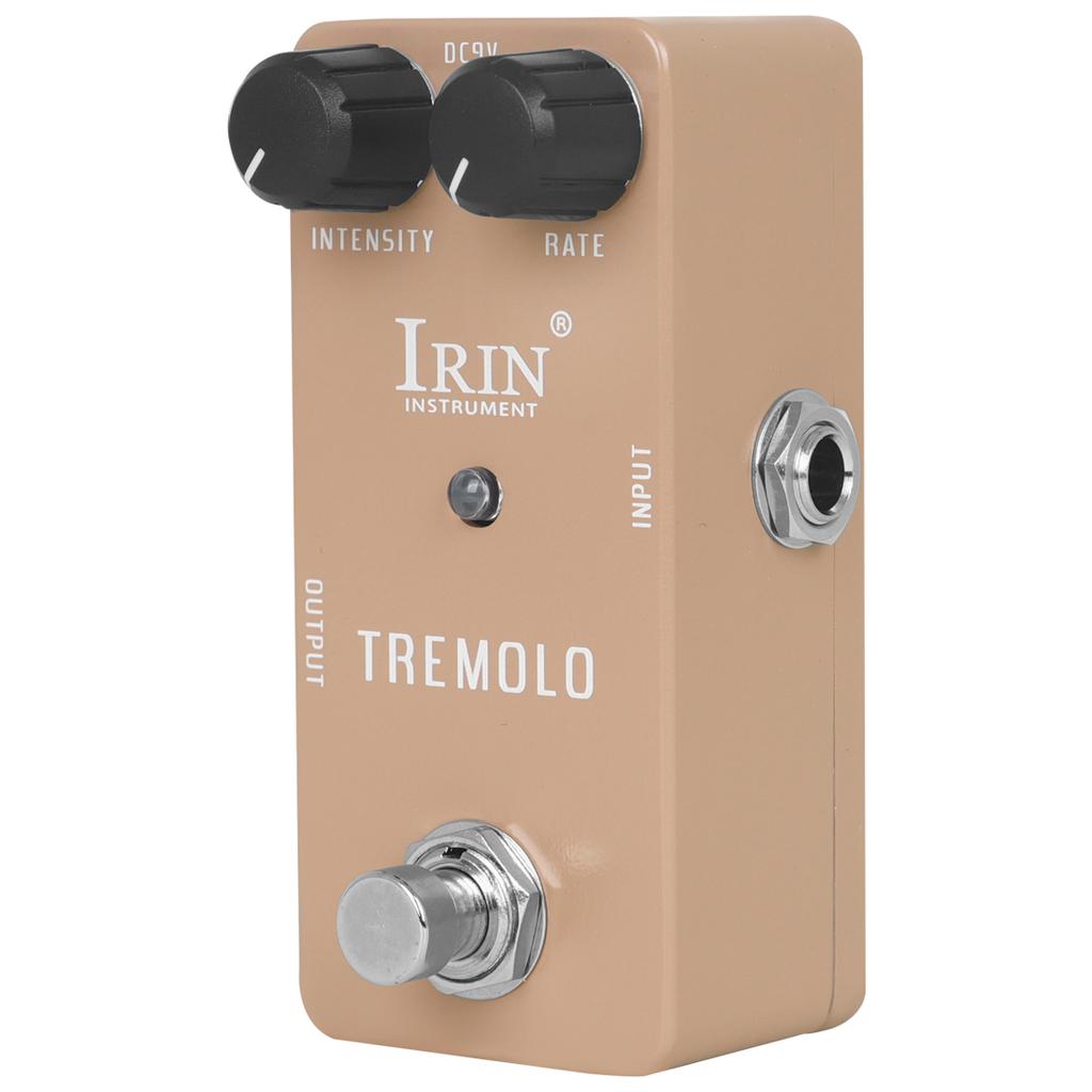 IRIN RS-09 Tremolo Pedal Guitar Pedal Old Tube Amplifier Retro Vibrato Effect Pedal Guitar Parts & Accessories True Bypass