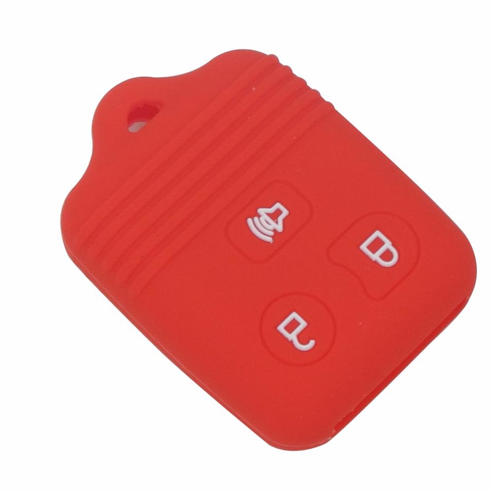 Jingyuqin Remote 3 Buttons 2+1panic Car Keys Cover Case Fob Case Styling For Ford E-Series/EconolineClub