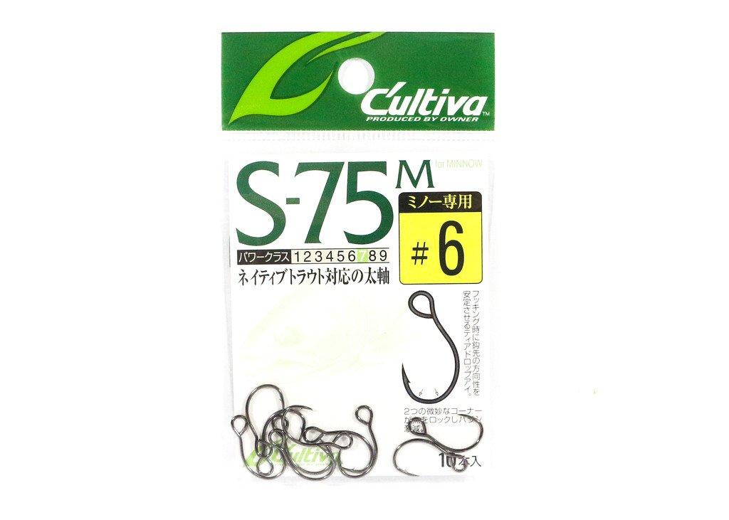 OWNER S-75M Single 75 (for minnow) 6 11642 #6