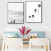 Black and White Photography Pictures Home Decor Beach Tropical Landscape Posters Prints Palm Beach Surf Wall Art Canvas Painting