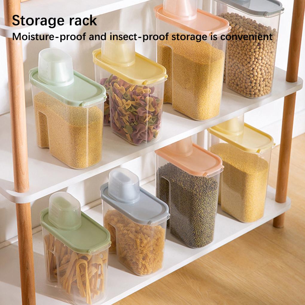 Storage Tank Home Supplies Sundries Box Fine Workmanship Transparent Exquisite Laundry Powder Kitchen Gadget Grain Container